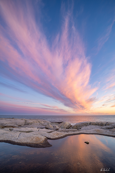 Cotton Candy Sunset by Hugh Chisholm Photography