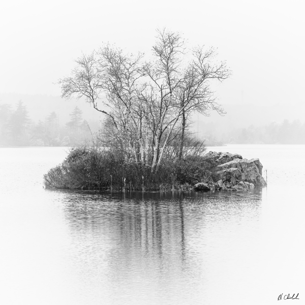 Island In the Lake by Hugh Chisholm Photography