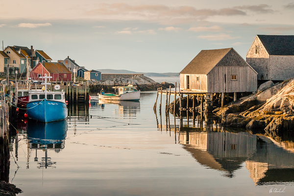 Peggy s Cove Golden Hour by Hugh Chisholm Photography
