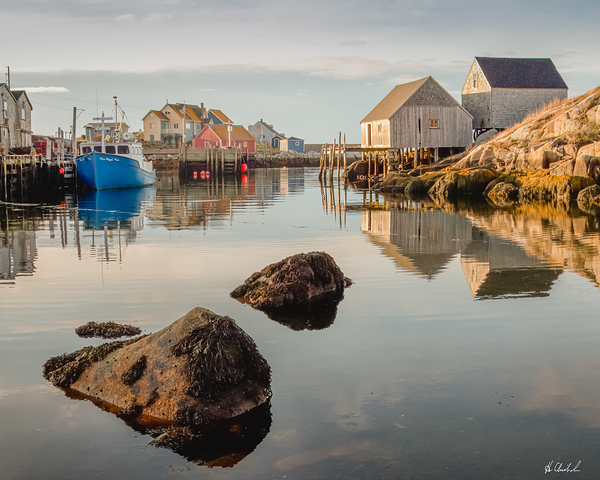 Peggy s Cove Harbour by Hugh Chisholm Photography