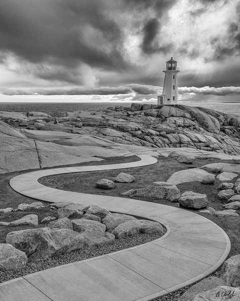 Peggy s Cove Lighthouse by Hugh Chisholm Photography