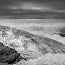 Granite With Lace Trim