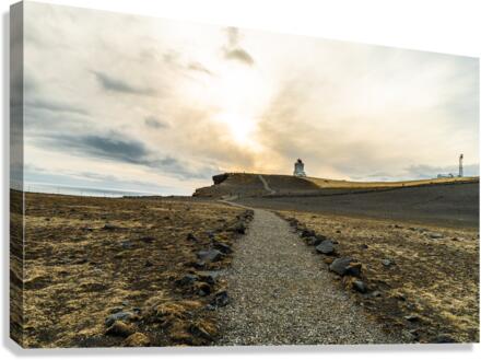 Dyrholaey Lighthouse Canvas Print