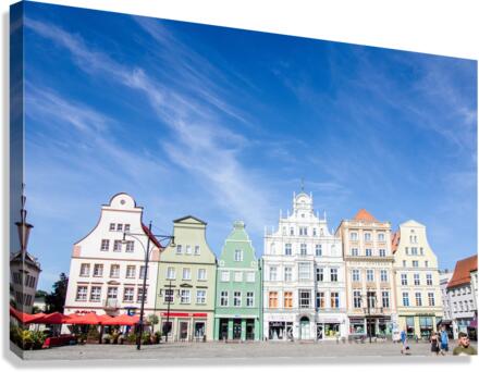 Row in Germany Canvas Print
