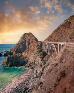 Big Creek Bridge on the PCH - Big Sur California