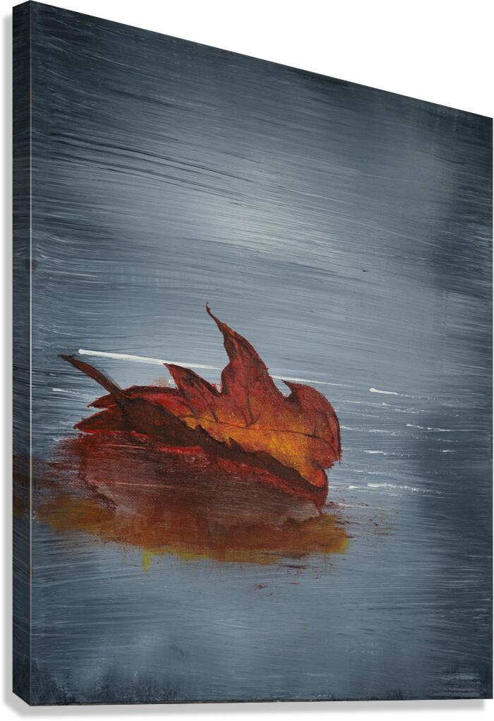 Autumn Leaf. Canvas Print
