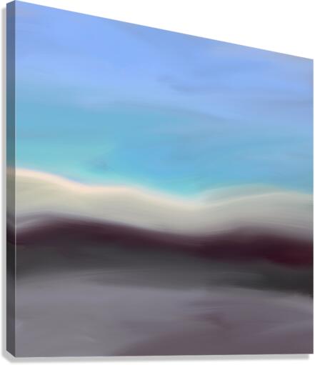 Beach View  Canvas Print
