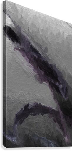 Violet Abstraction  Canvas Print