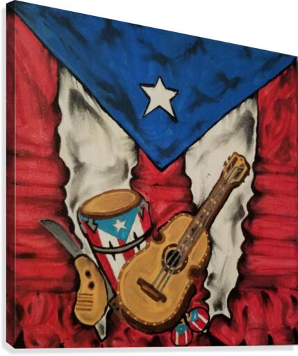 Cuatro Canvas Print