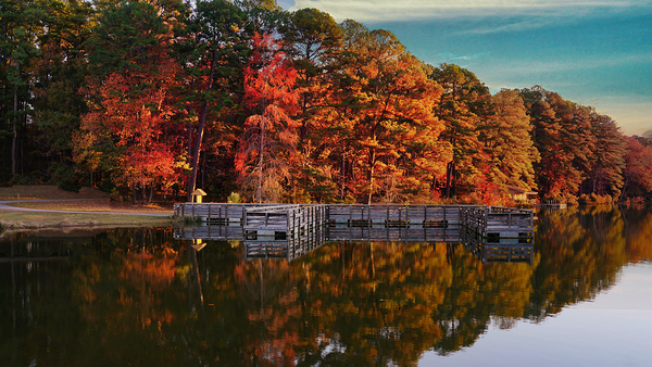 Reflection of October by MLKerr