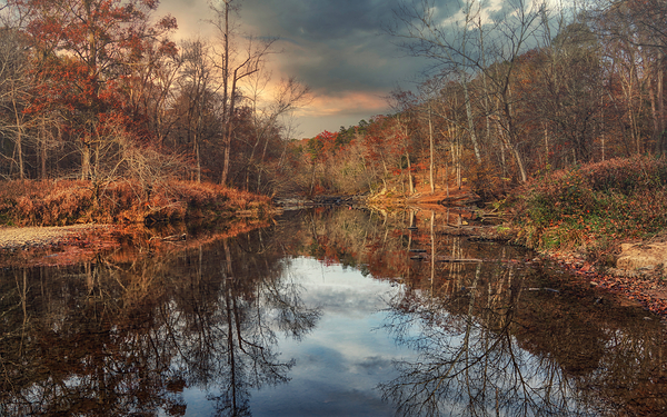 Still Water Late Autumn by MLKerr