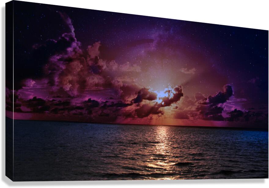 Celestial Drift Canvas Print