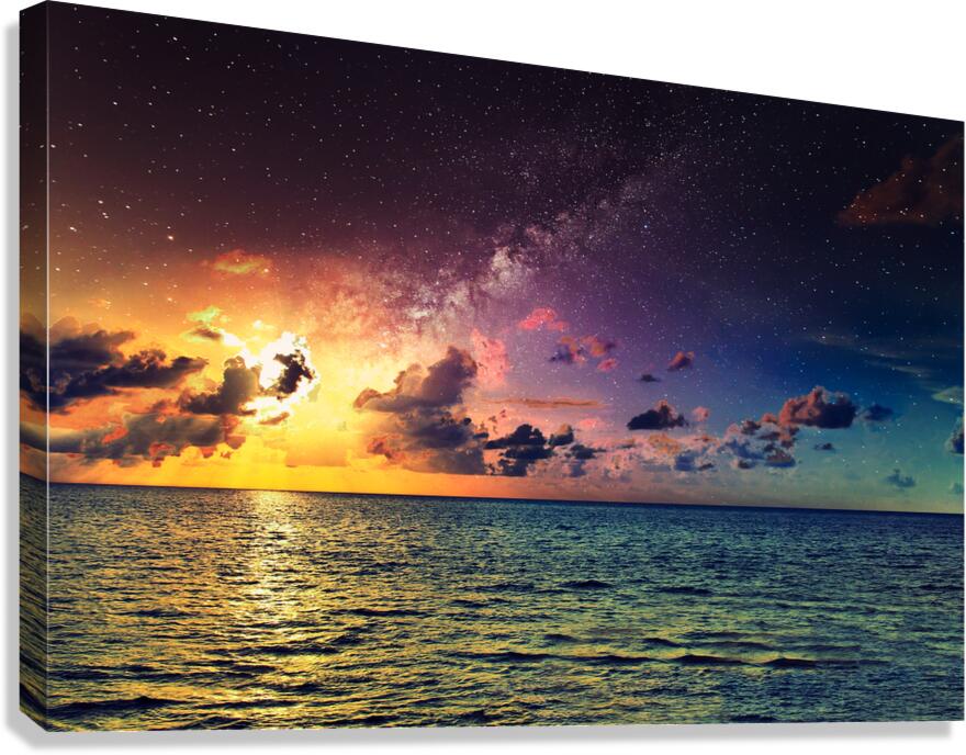 Celestial Divide Canvas Print