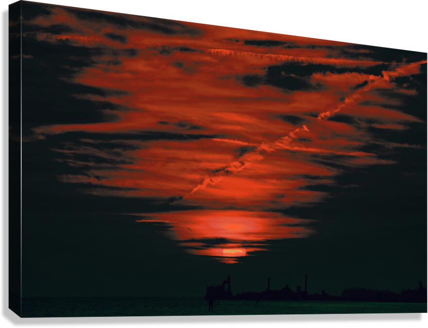 Ember Sky Canvas Print