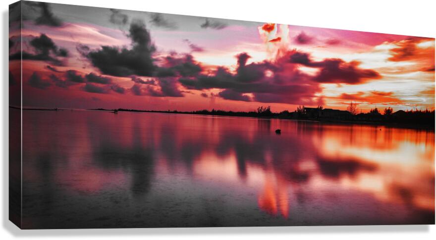 Sky Fire Canvas Print