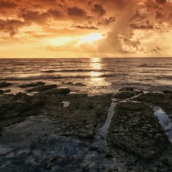 Burning skies