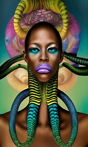Medusa Fear of The Black Woman