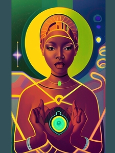 THE BLACK WOMB MAN EARTH AURUA 2