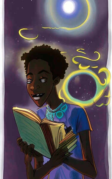 The World Exists in Books 3 Print