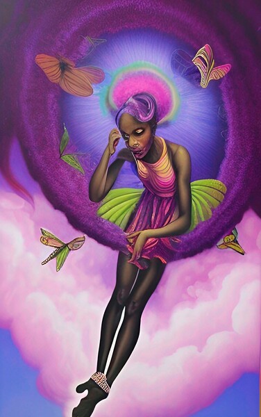 Discarnate Beings 4 Print