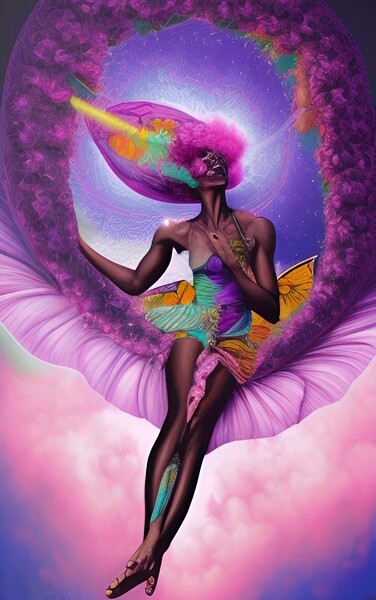 Discarnate Beings 2 Print