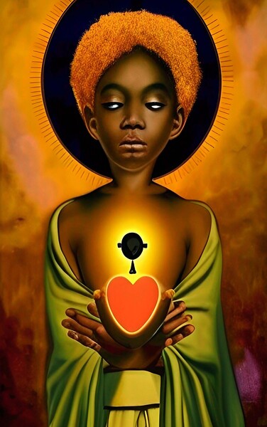 Indigo Kid Fire Within 5 by LoveLight Rivers