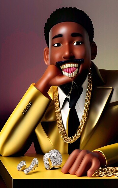 Black Entreprenuer 1 Print