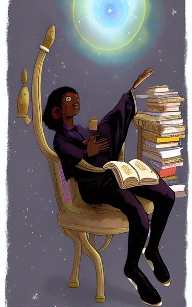 The World Exists in Books 4 Print