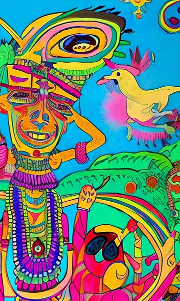 Shamatic Sacred Herbs and  Plant Medicine: Fuck The Pharmacy 7 Print