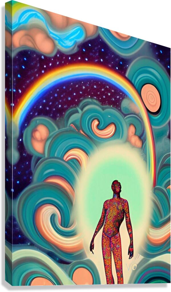 Lucid Dreaming The Astral 2 Canvas Print