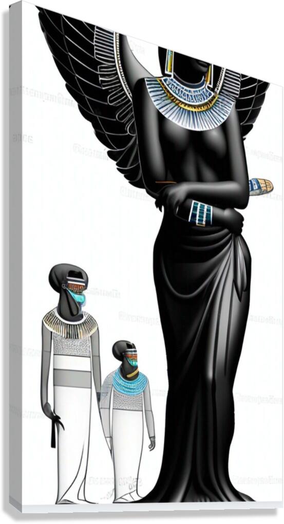 Hathors Embrace 6 Canvas Print