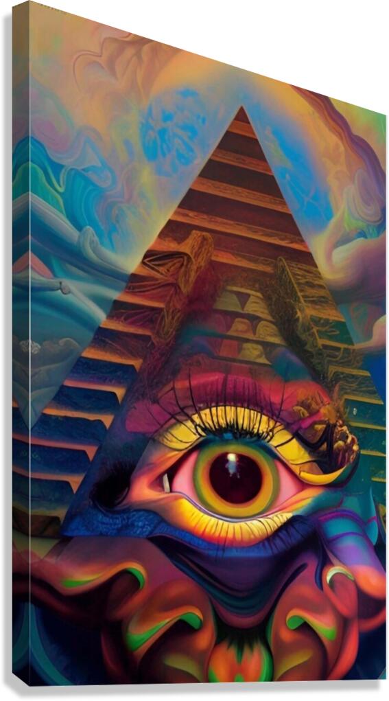 All Seeing Eye 4 Canvas Print