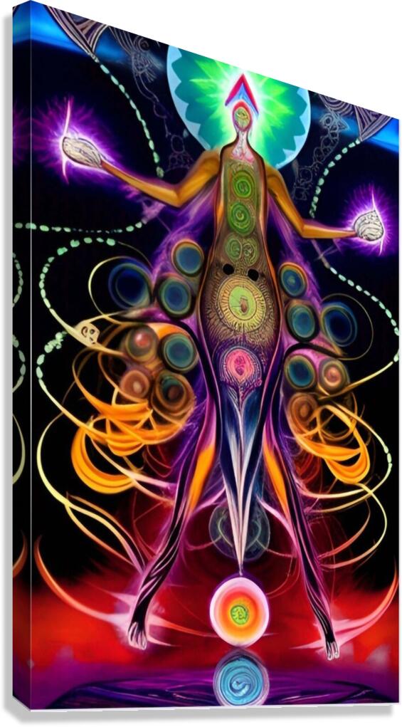 Kundalini Chakra 14 Canvas Print