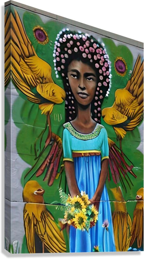 Aunties Wings Canvas Print