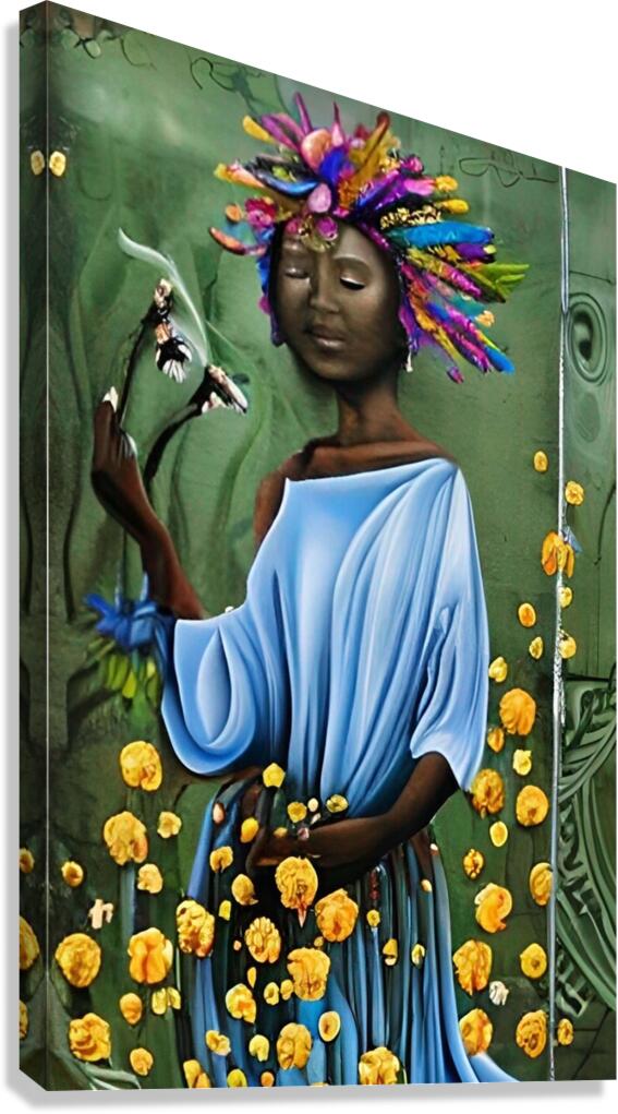 Aunties Wings Canvas Print