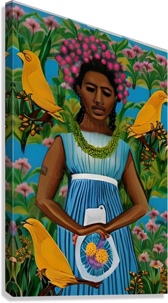 Aunties Wings Canvas Print