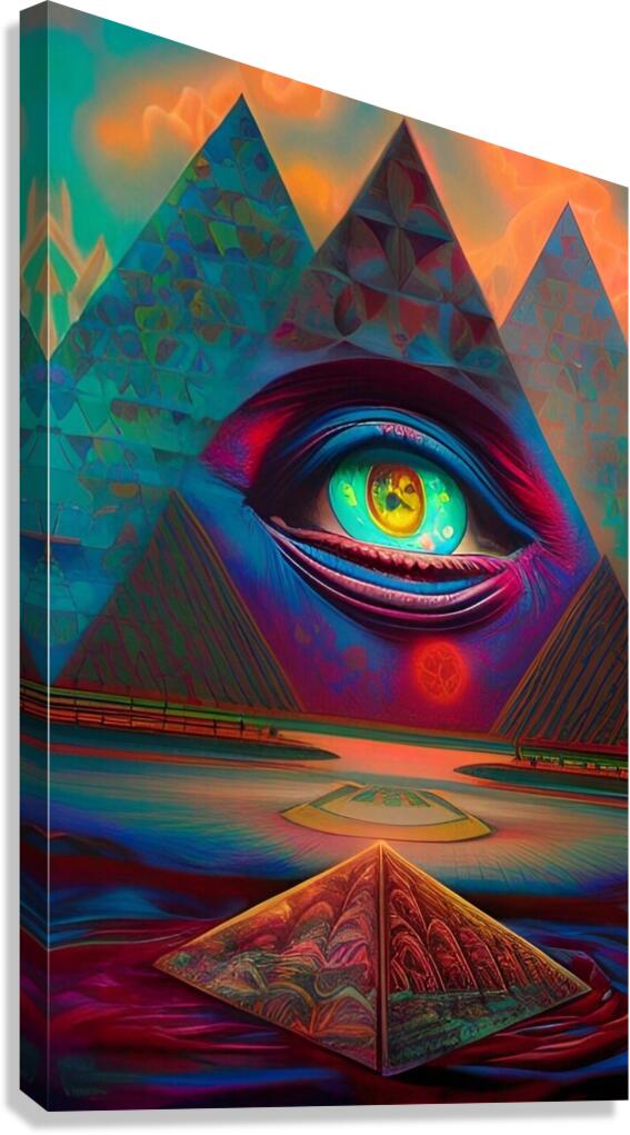 All Seeing Eye 2 Canvas Print