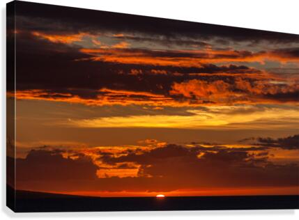 Maui Sunset  Canvas Print