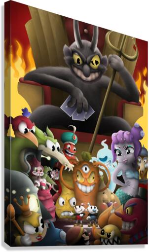 Cuphead Canvas Print