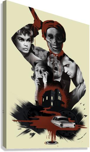 Psycho Canvas Print