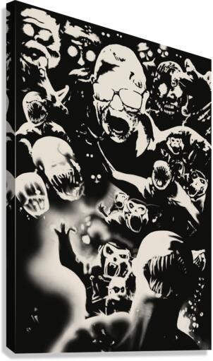 Zombies Canvas Print