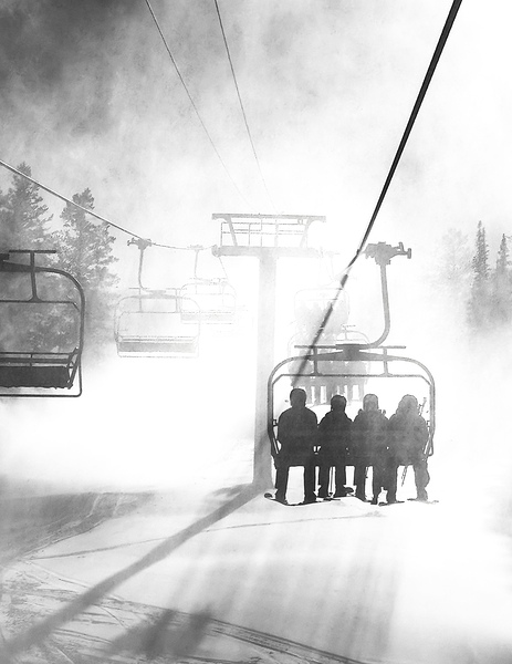 Chairlift Mist 4 Print
