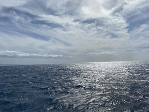In the middle of the North Pacific