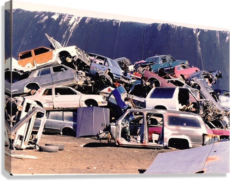 Junkyard 03 Canvas Print