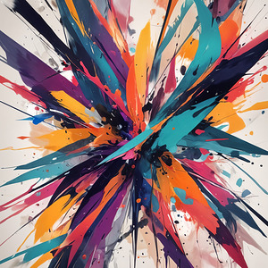 Cosmic Dreams Abstract 