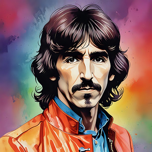 George Harrison Pop Art 