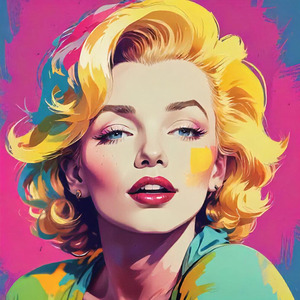 Marilyn Monroe Pop Art II 