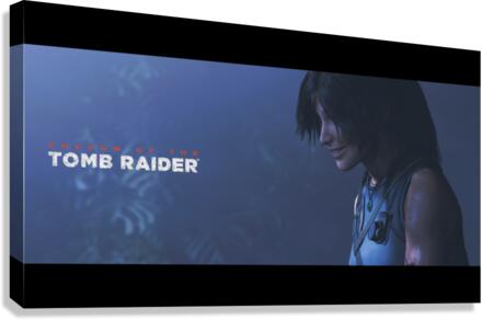 Lady Croft Canvas Print