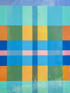 Checkered Pattern Wall