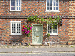 Old cottage front door